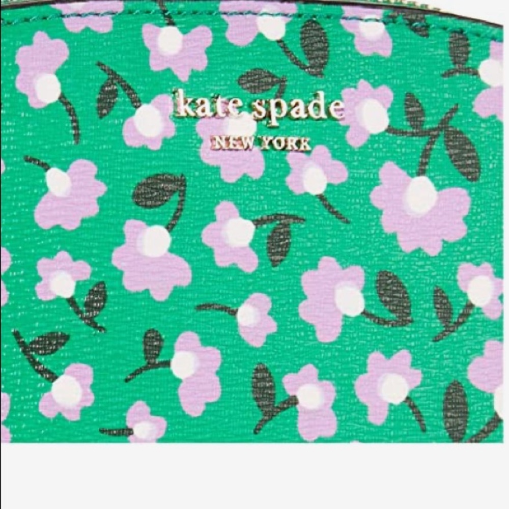 KATE SPADE FLORAL CROSSBODY BAG (gently used) - Picture 5 of 13